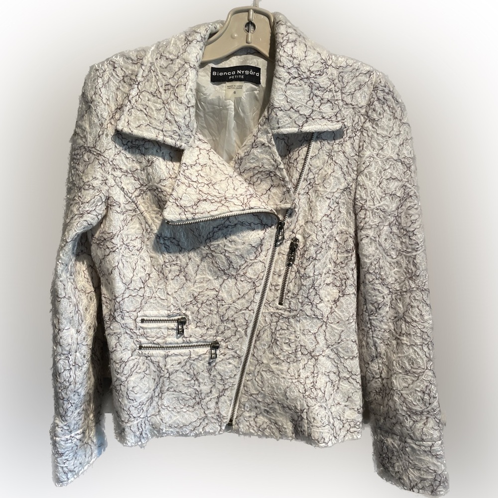 Bianca Nygård Moto jacket, SZ 6